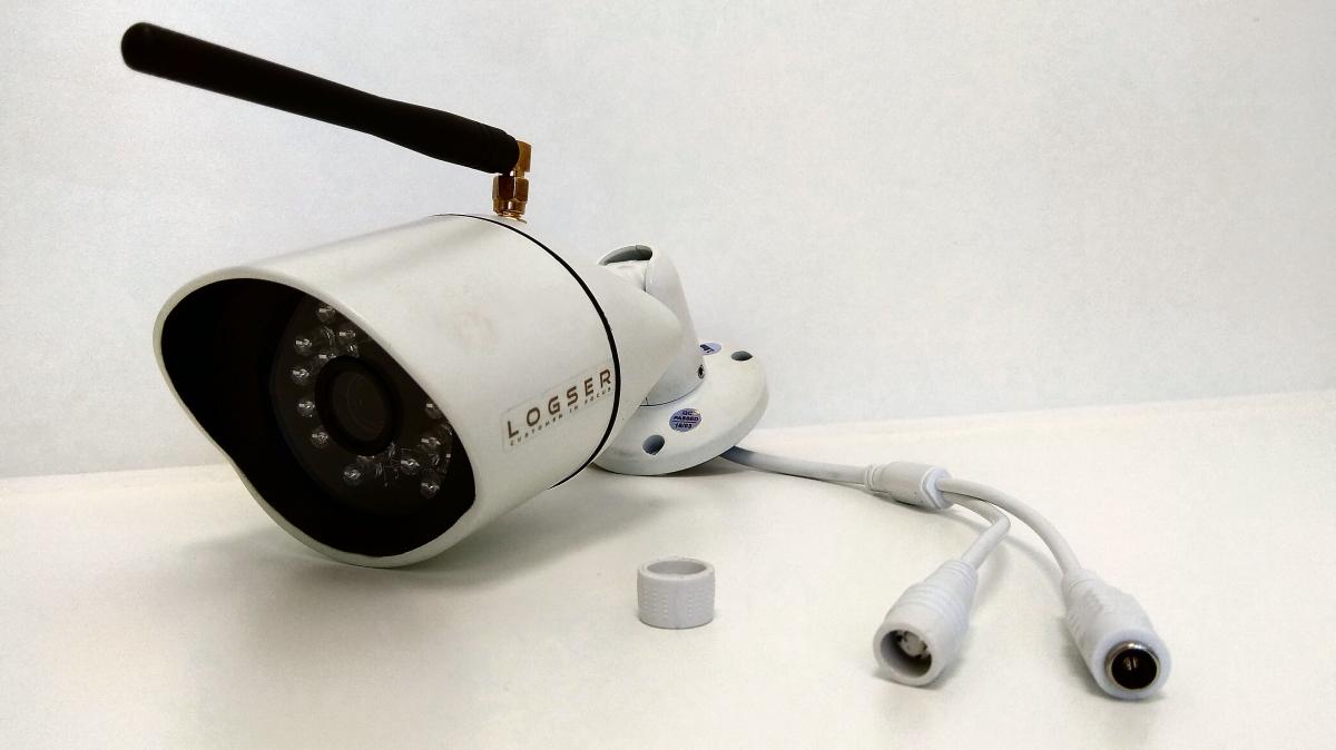 LOGSER AG - Funkkamera(3,6mm) Bullet ohne Audio für HD Funk Überwachungssets,Nachtsicht 
